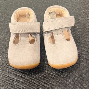 Clarks Light Gray Baby Walker Shoes